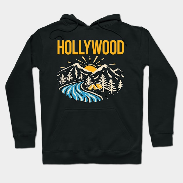 Nature Landscape Hollywood Hoodie by rosenbaumquinton52